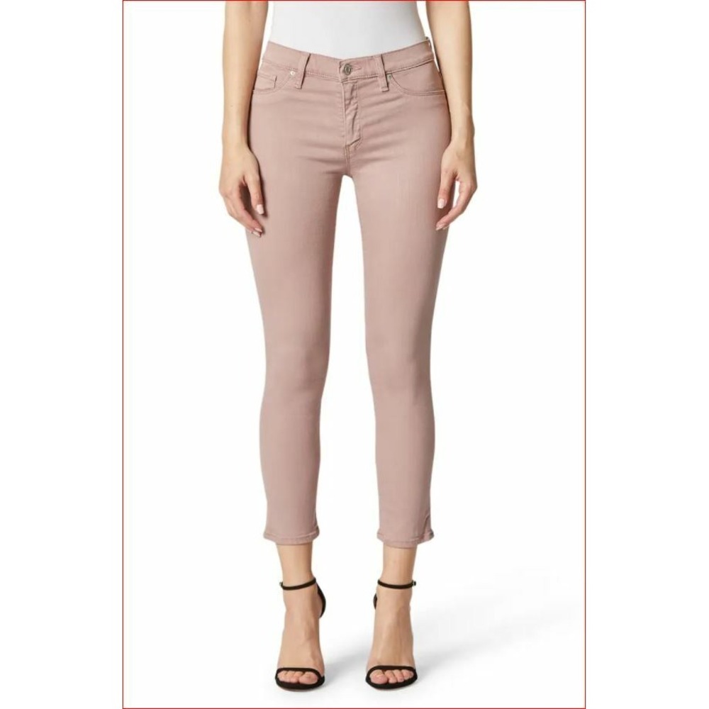 Hudson Nico Mid Rise Skinny Jeans Cacao Brown WMC447ZHE Size 25